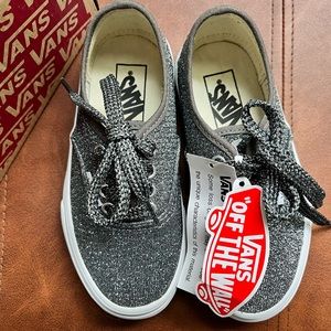 Vans sparkly sneakers. Little Kids size 11